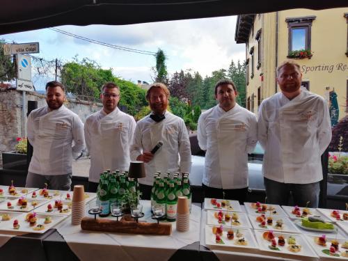 La tappa finale in piazza ad Asiago (foto C.Perer)