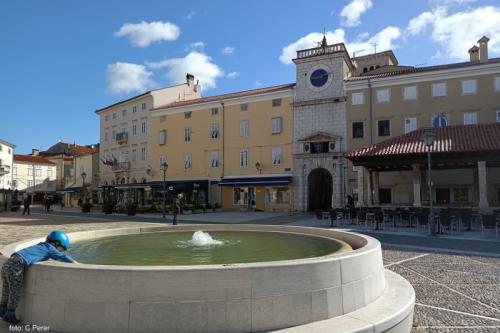 La piazza di stile tipicamente veneto (foto c.perer)