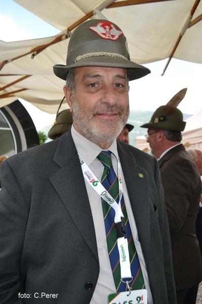 Il gen. Renato Genovese, uomo chiave dell'evento (Foto: C.Perer)