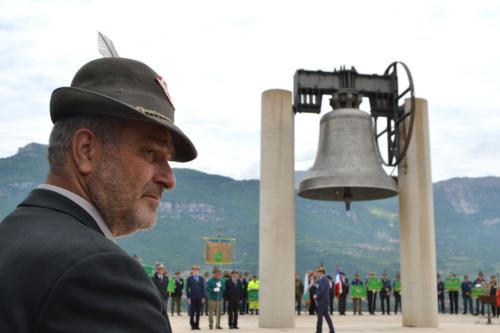 Adunata di Trento 2018: alla Campana dei Caduti cerimonia ricca di simboli (Foto: C.Perer)