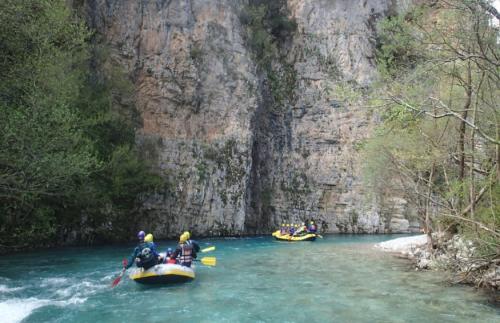 Epiro, paradiso per il rafting