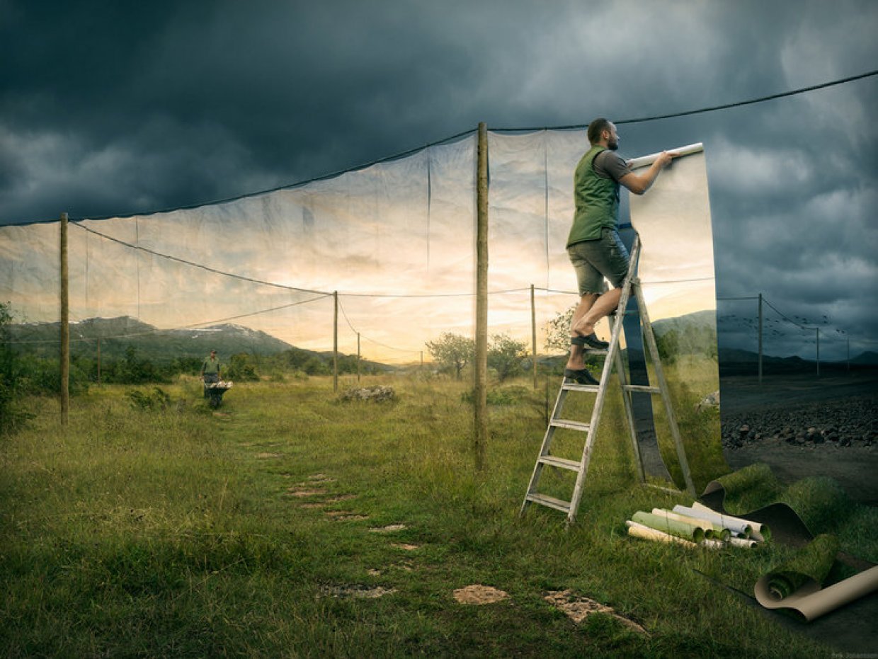 the cover up by Erik Johansson